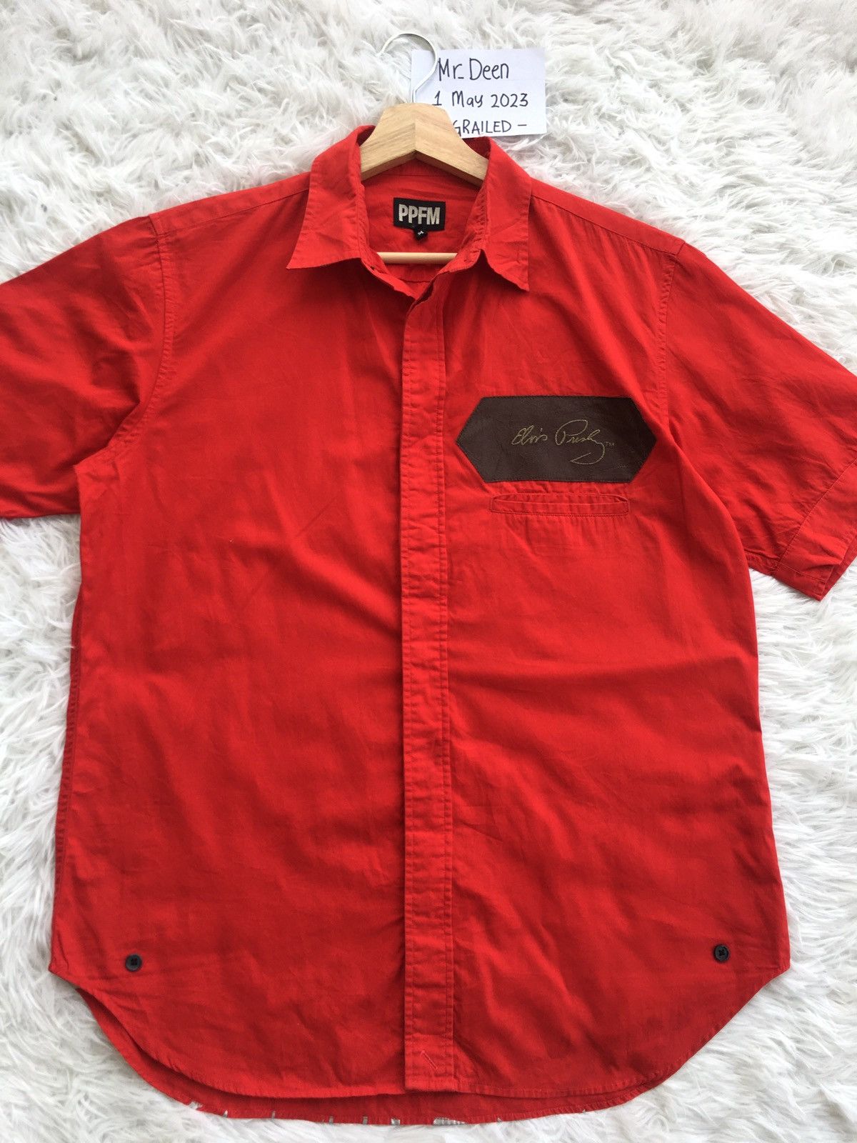 PPFM Rare PPFM x Elvis Presley Buttons Shirt Size US M / EU 48-50 / 2 - 5 Thumbnail