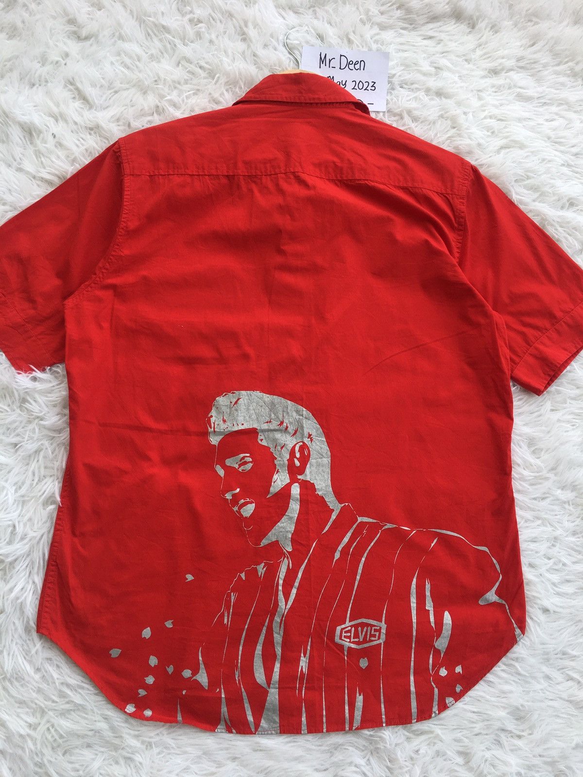 Rare PPFM x Elvis Presley Buttons Shirt