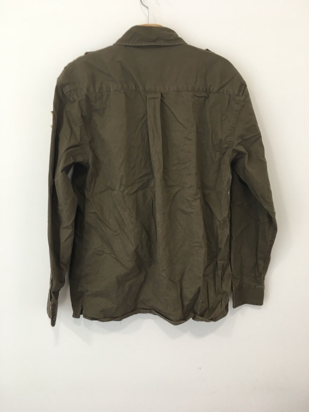 Japanese Brand patches shirt Size US M / EU 48-50 / 2 - 2 Thumbnail