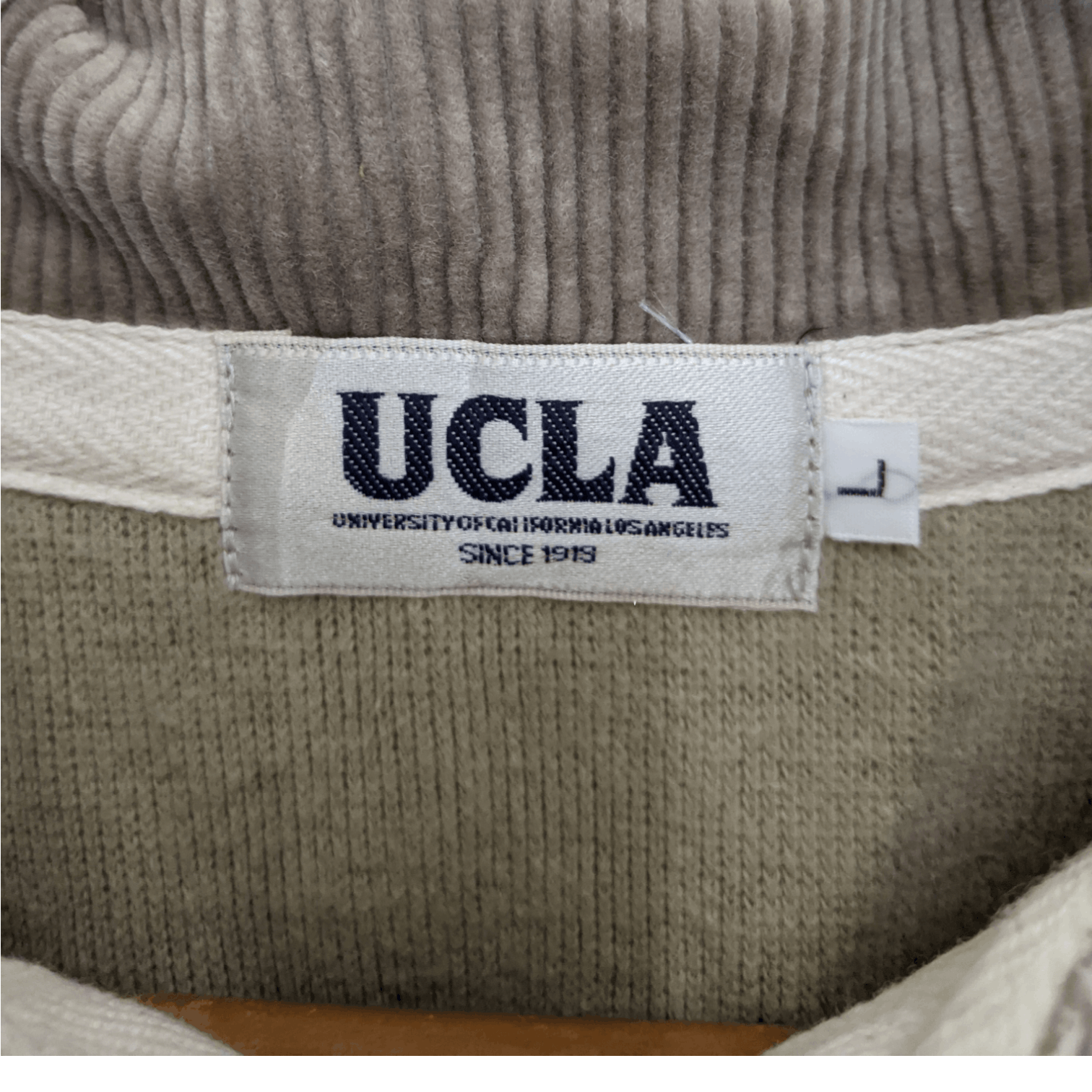 Los Angeles Apparel UCLA University Of California Los Angeles Polo Sweatshirt Size US L / EU 52-54 / 3 - 9 Thumbnail
