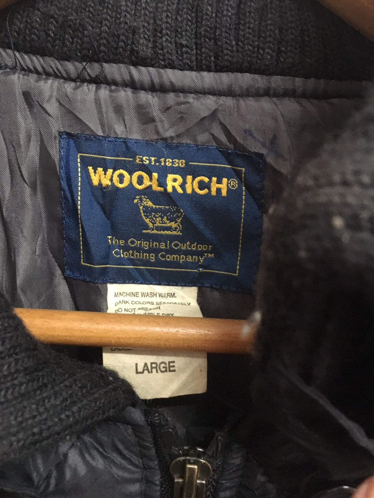 Vintage vtg woolrich jacket Size US L / EU 52-54 / 3 - 3 Thumbnail