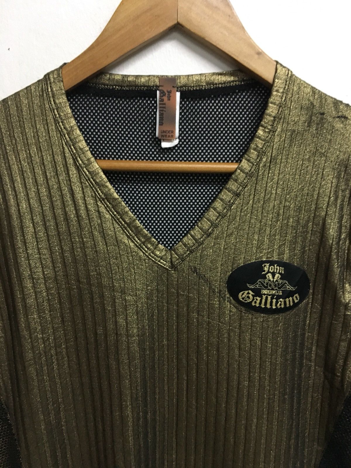 John Galliano gold tee Size US M / EU 48-50 / 2 - 2 Thumbnail