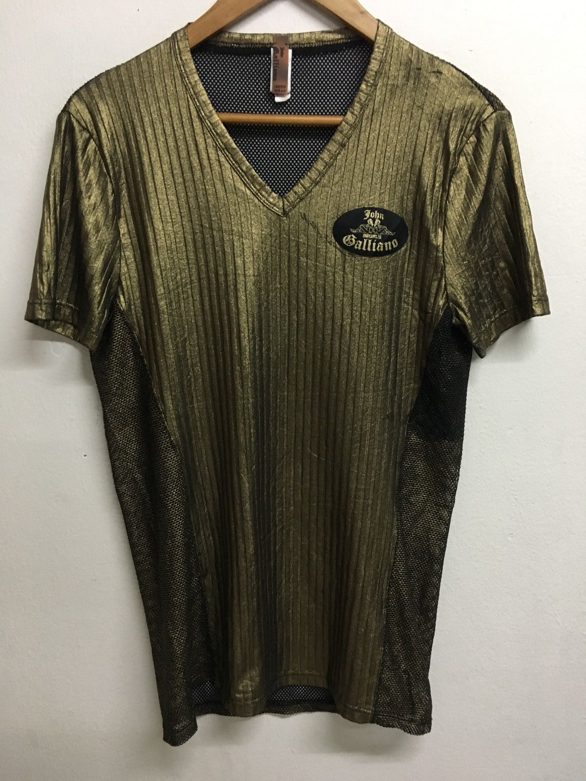 John Galliano gold tee Size US M / EU 48-50 / 2 - 1 Thumbnail