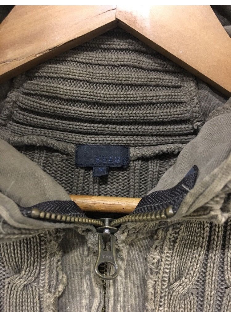 Beams Plus reconstruct hoodie beams zipper Size US M / EU 48-50 / 2 - 4 Thumbnail