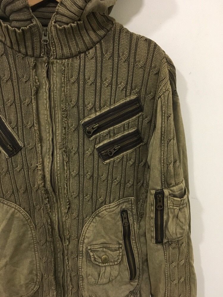 Beams Plus reconstruct hoodie beams zipper Size US M / EU 48-50 / 2 - 2 Thumbnail