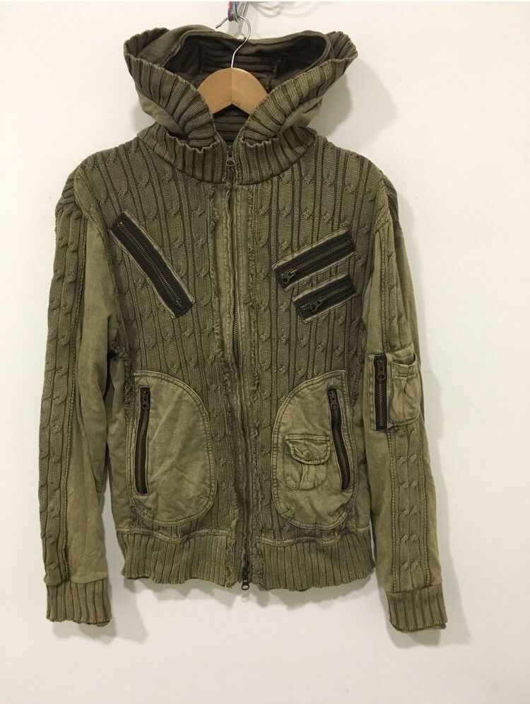 Beams Plus reconstruct hoodie beams zipper Size US M / EU 48-50 / 2 - 1 Thumbnail