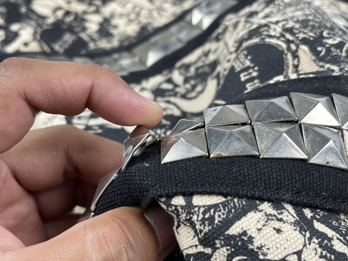 Japanese Brand × Seditionaries punk style spiked full print tote bag t1 Size ONE SIZE - 5 Thumbnail
