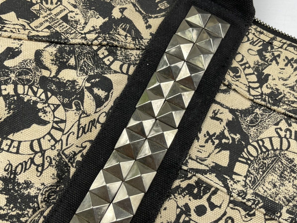 Japanese Brand × Seditionaries punk style spiked full print tote bag t1 Size ONE SIZE - 7 Thumbnail