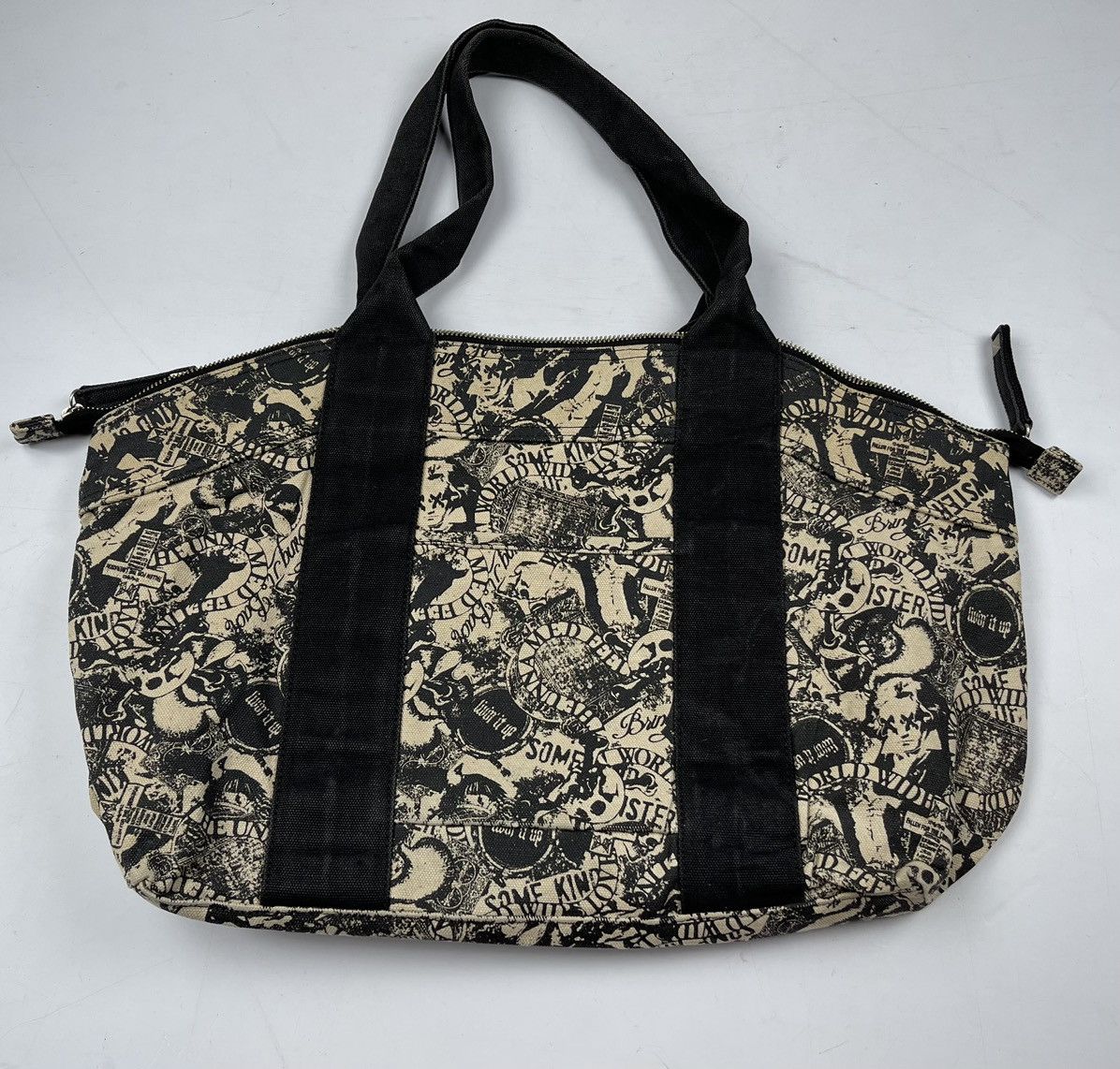 Japanese Brand × Seditionaries punk style spiked full print tote bag t1 Size ONE SIZE - 12 Thumbnail