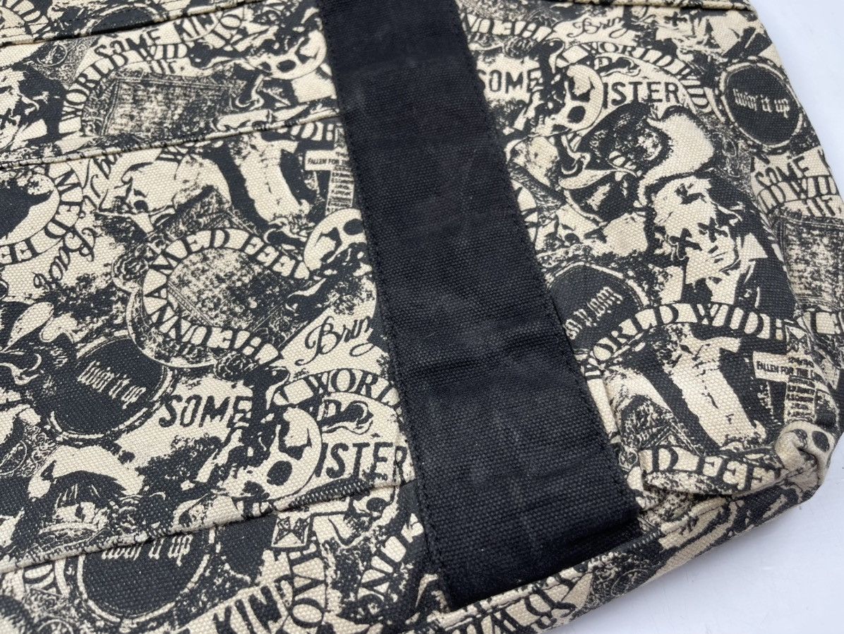 Japanese Brand × Seditionaries punk style spiked full print tote bag t1 Size ONE SIZE - 14 Thumbnail