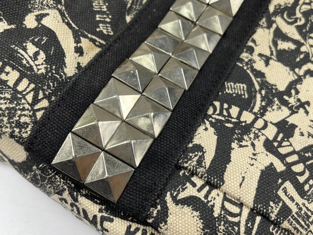 Japanese Brand × Seditionaries punk style spiked full print tote bag t1 Size ONE SIZE - 6 Thumbnail