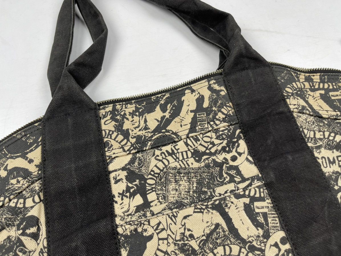 Japanese Brand × Seditionaries punk style spiked full print tote bag t1 Size ONE SIZE - 13 Thumbnail
