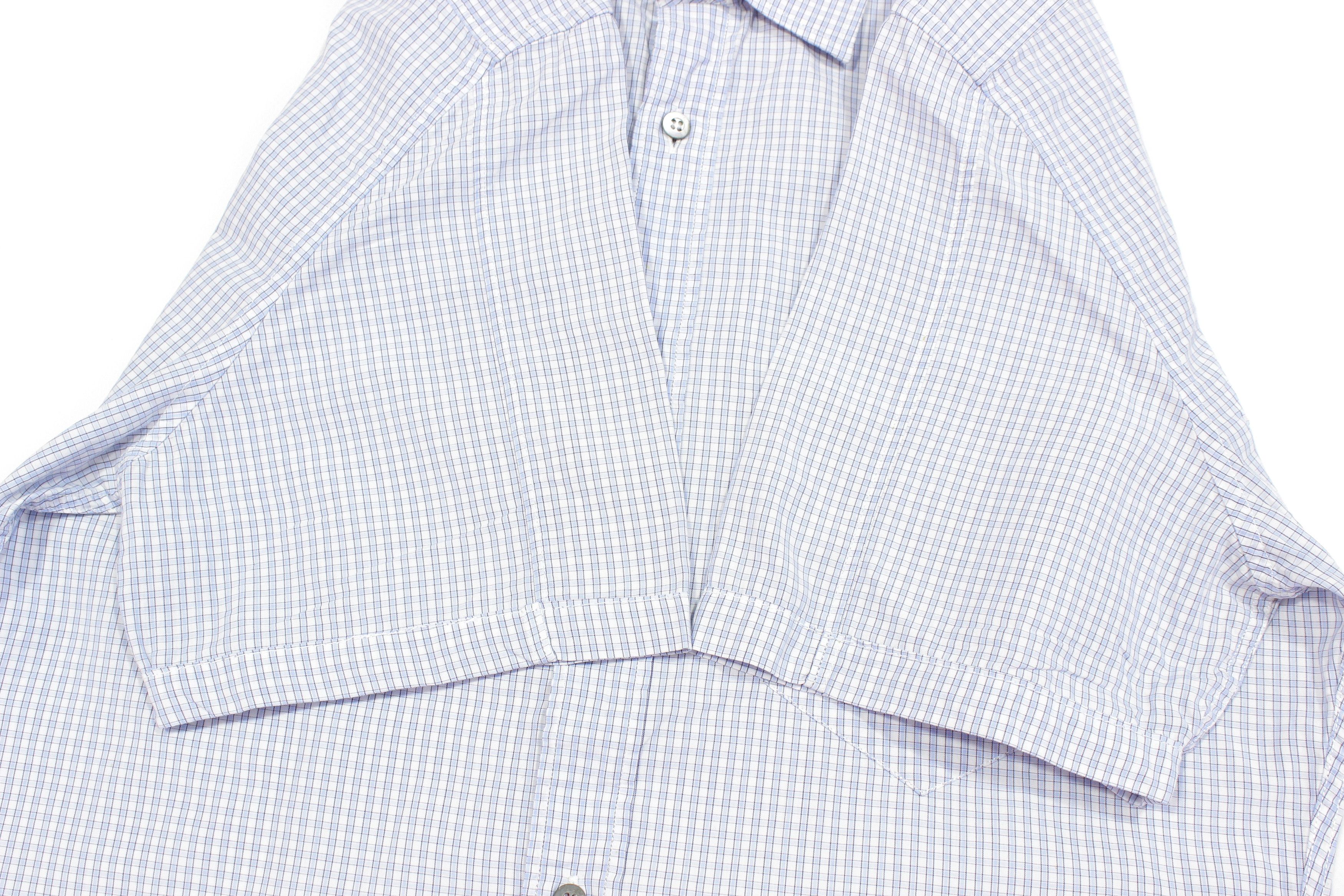 Gucci 90S Plaid Shortsleeve Dress Shirt Vintage Size US M / EU 48-50 / 2 - 6 Thumbnail