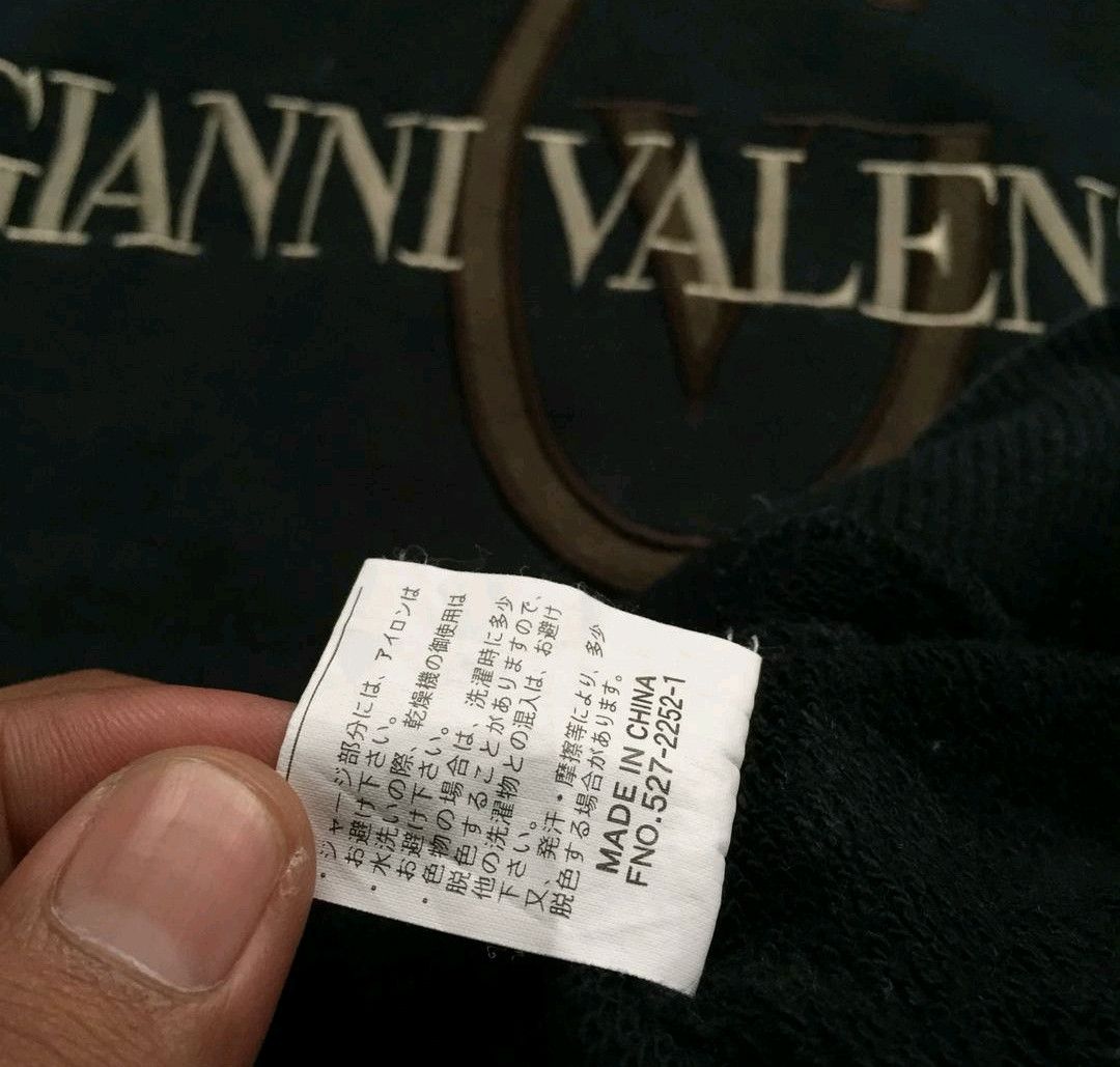Gianni Valentino × Valentino × Vintage Vintage 90s Gianni Valentino Big Logo Size US XL / EU 56 / 4 - 5 Thumbnail