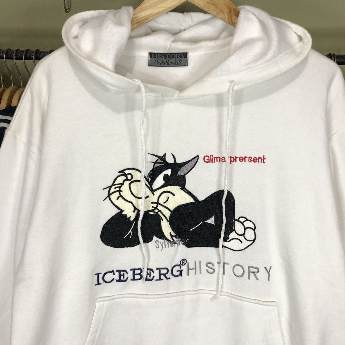 Iceberg VINTAGE ICE BERG HOODIE HYSTORY Size US L / EU 52-54 / 3 - 3 Thumbnail