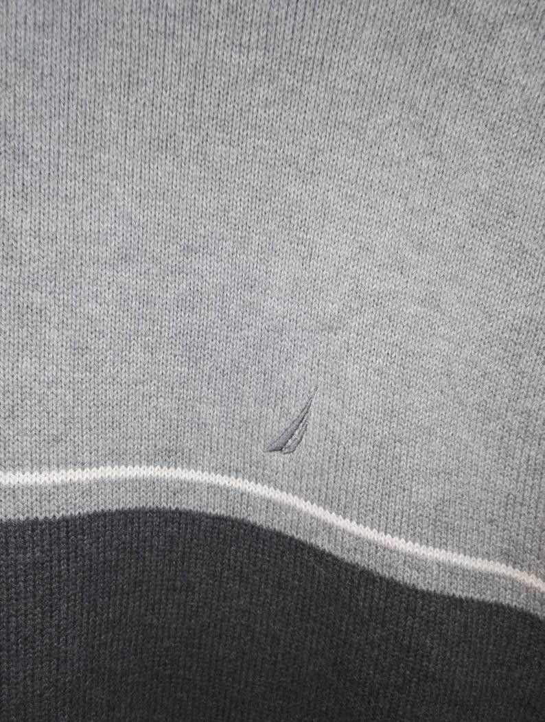 Aran Isles Knitwear Vintage NAUTICA Knitwear Block Colour (ss287) Size US XL / EU 56 / 4 - 2 Thumbnail