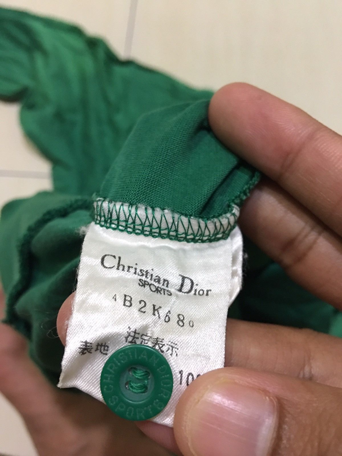 Christian Dior Monsieur × Vintage Vintage Christian Dior Sport Embroidered Polo Shirt Size US L / EU 52-54 / 3 - 4 Thumbnail