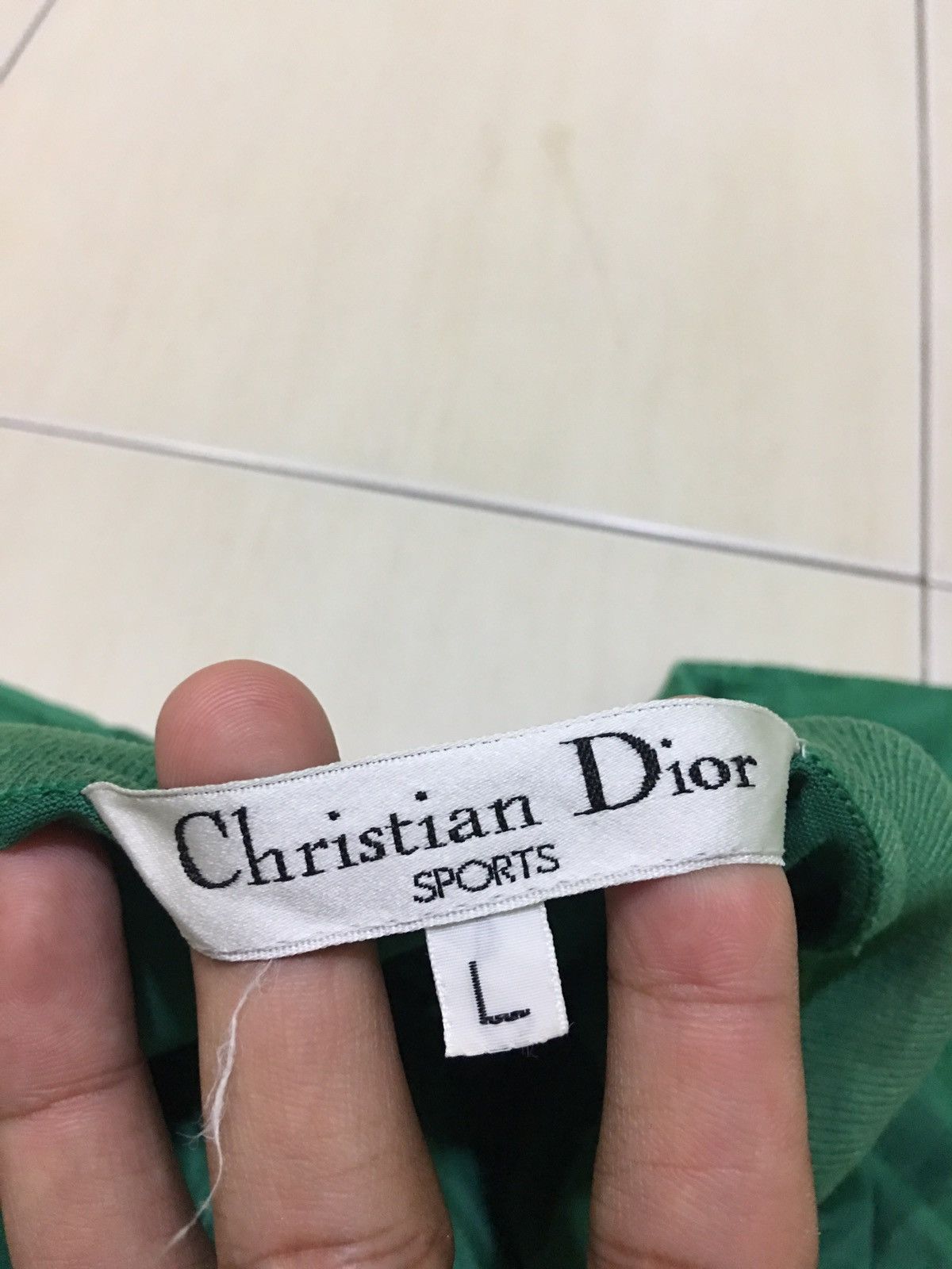 Christian Dior Monsieur × Vintage Vintage Christian Dior Sport Embroidered Polo Shirt Size US L / EU 52-54 / 3 - 3 Thumbnail