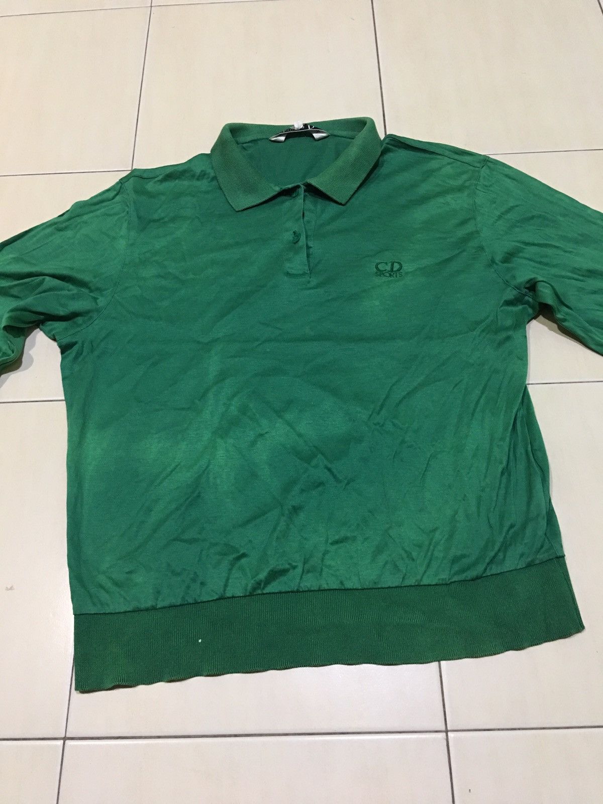 Christian Dior Monsieur × Vintage Vintage Christian Dior Sport Embroidered Polo Shirt Size US L / EU 52-54 / 3 - 7 Thumbnail