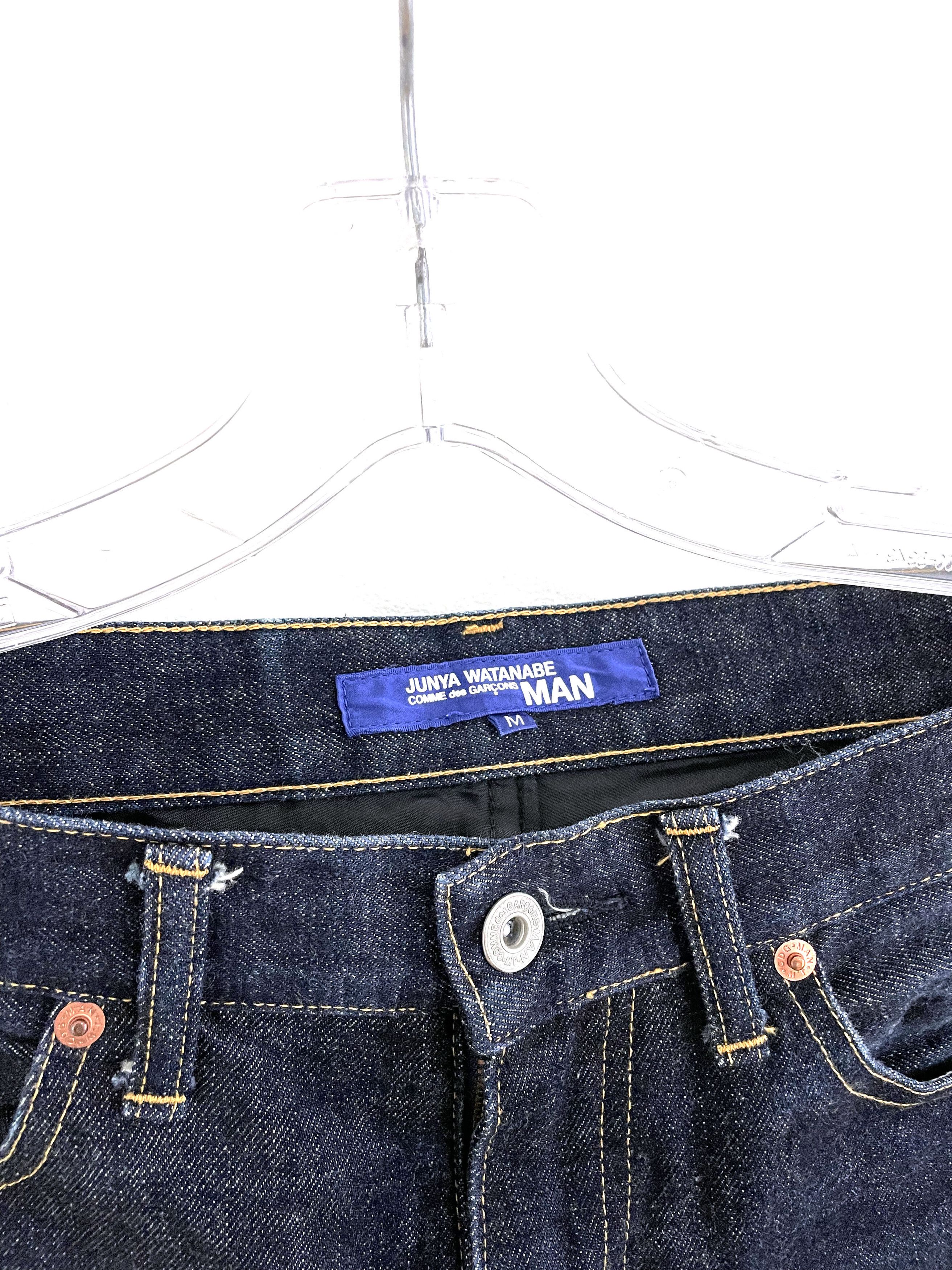 Junya Watanabe 2015 Distressed Hybrid Denim Size US 33 - 3 Thumbnail