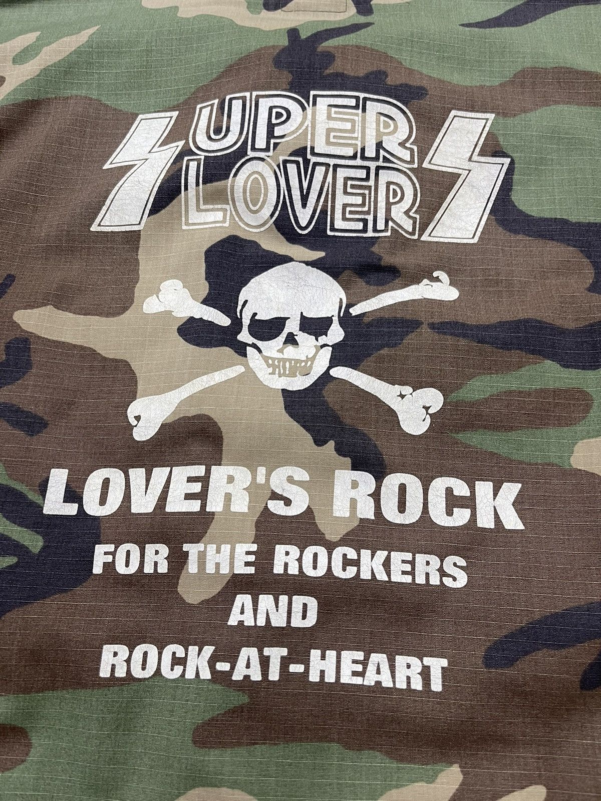 Japanese Brand RARE! Super Lovers Japan Camo Chore Jacket Size US S / EU 44-46 / 1 - 4 Thumbnail