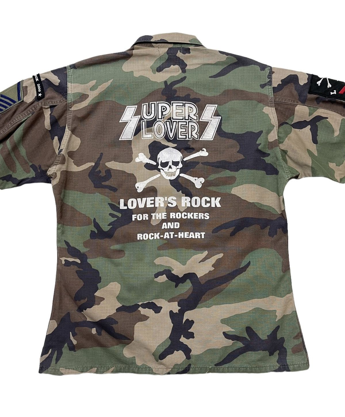 Japanese Brand RARE! Super Lovers Japan Camo Chore Jacket Size US S / EU 44-46 / 1 - 12 Thumbnail