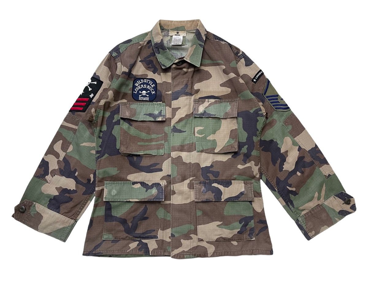 Japanese Brand RARE! Super Lovers Japan Camo Chore Jacket Size US S / EU 44-46 / 1 - 11 Thumbnail