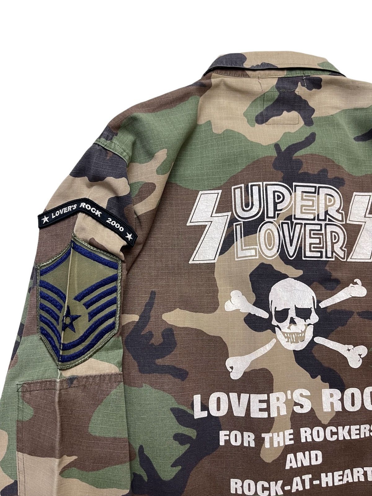 Japanese Brand RARE! Super Lovers Japan Camo Chore Jacket Size US S / EU 44-46 / 1 - 5 Thumbnail