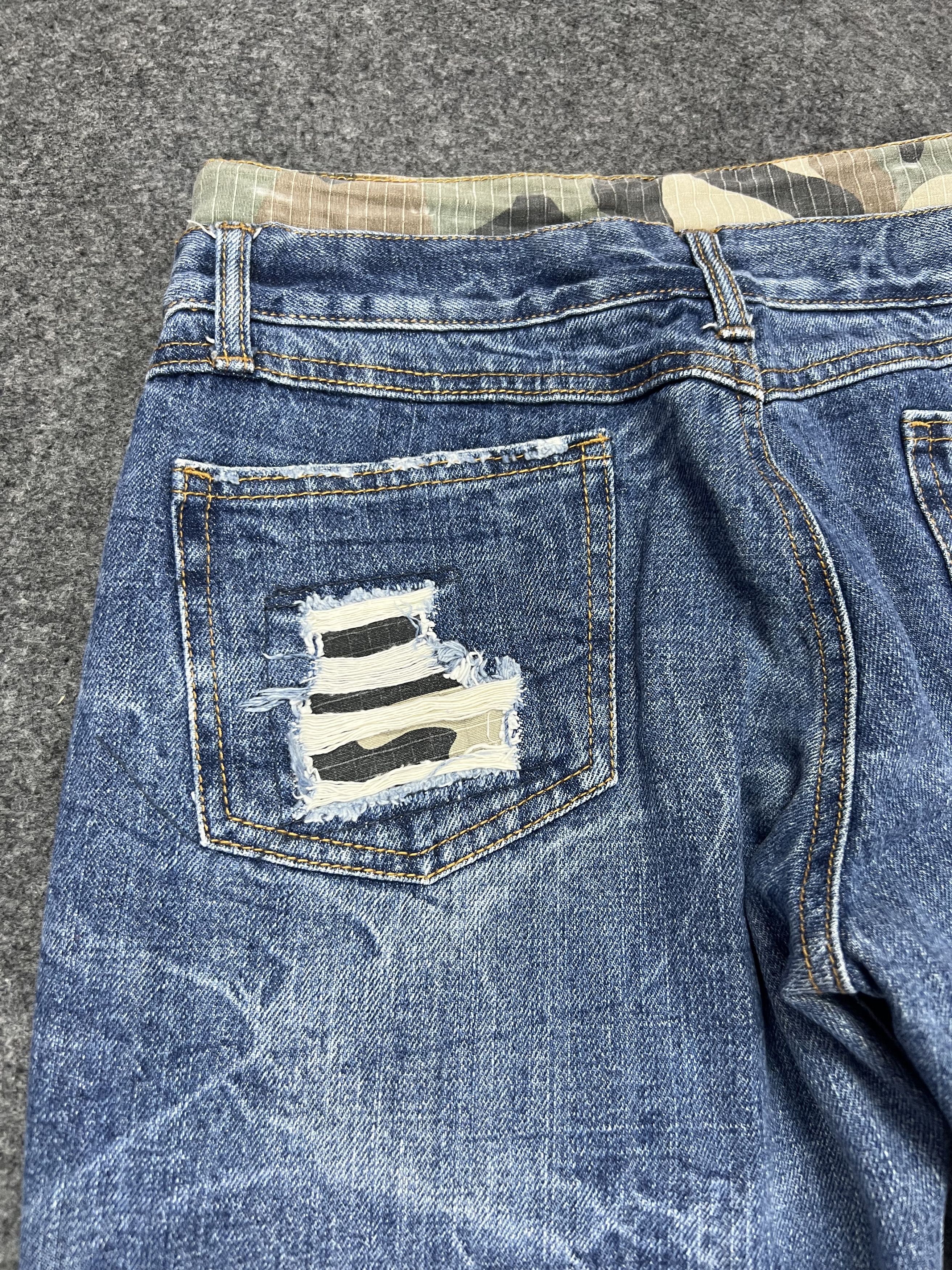 Designer × Japanese Brand Playchess Double Waist Camo Size US 30 / EU 46 - 10 Thumbnail
