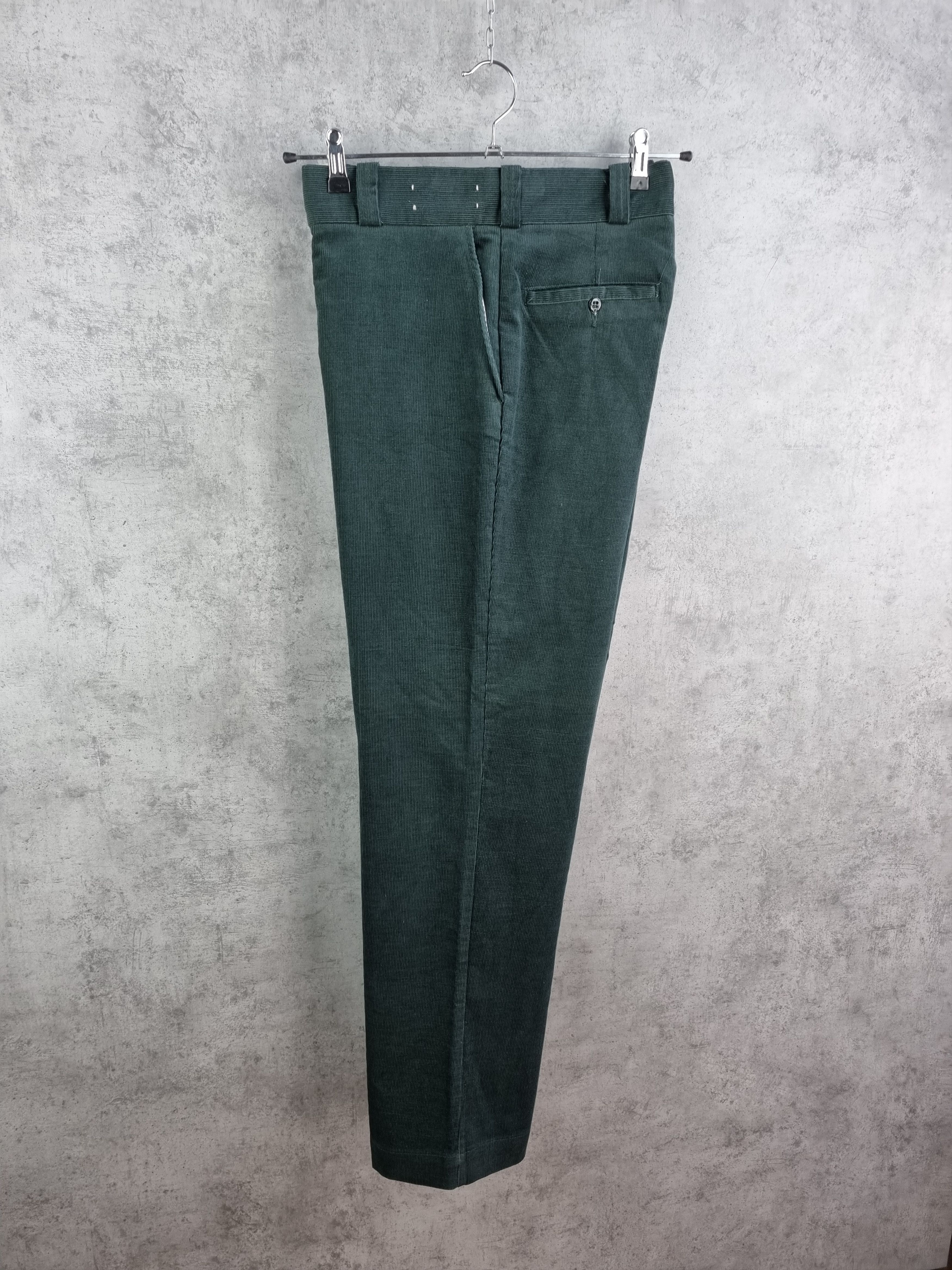 Vintage 60s Rare Corduroy Pants made in USA Scovill Zip Size US 32 / EU 48 - 5 Thumbnail