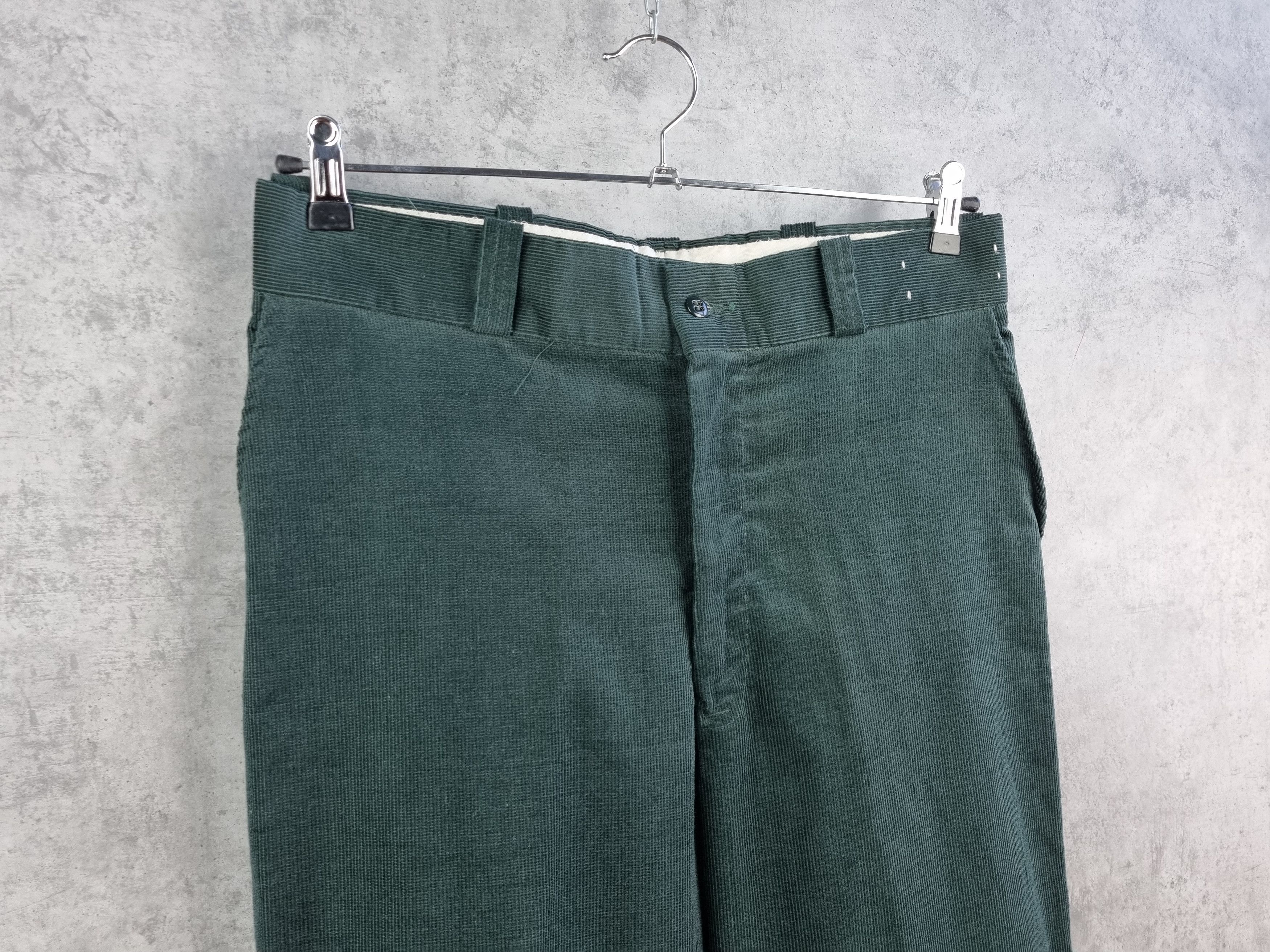 Vintage 60s Rare Corduroy Pants made in USA Scovill Zip Size US 32 / EU 48 - 6 Thumbnail