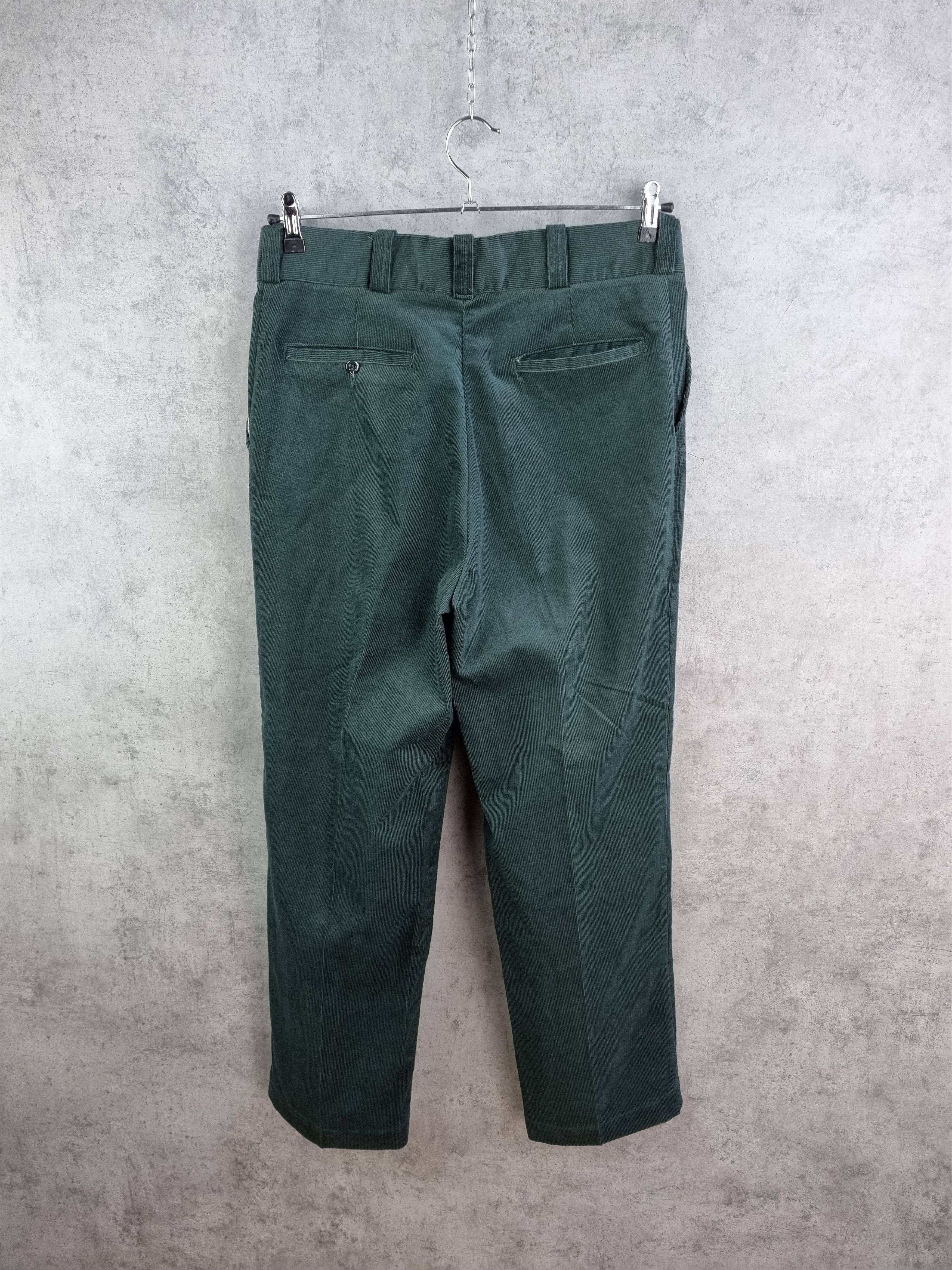 Vintage 60s Rare Corduroy Pants made in USA Scovill Zip Size US 32 / EU 48 - 4 Thumbnail