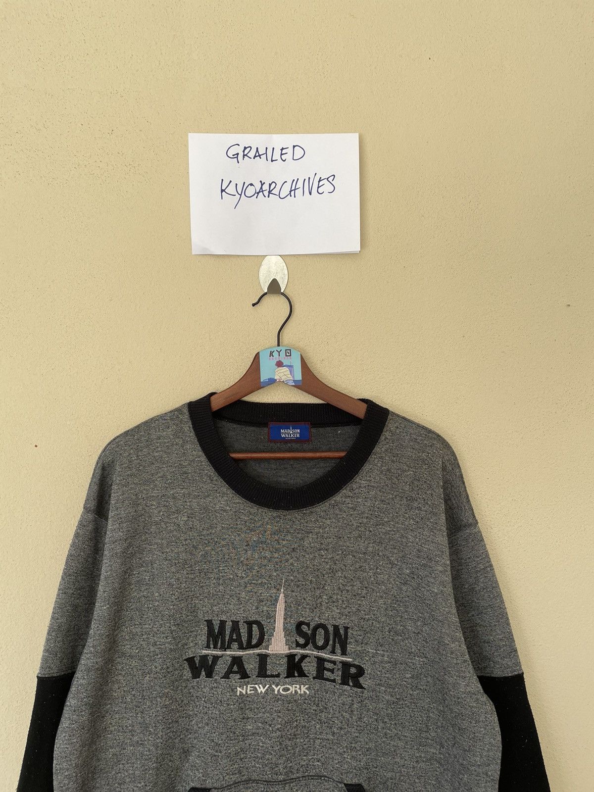 Japanese Brand × Vintage MADISON WALKER EMBROIDERED SWEATSHIRT Size US L / EU 52-54 / 3 - 3 Thumbnail