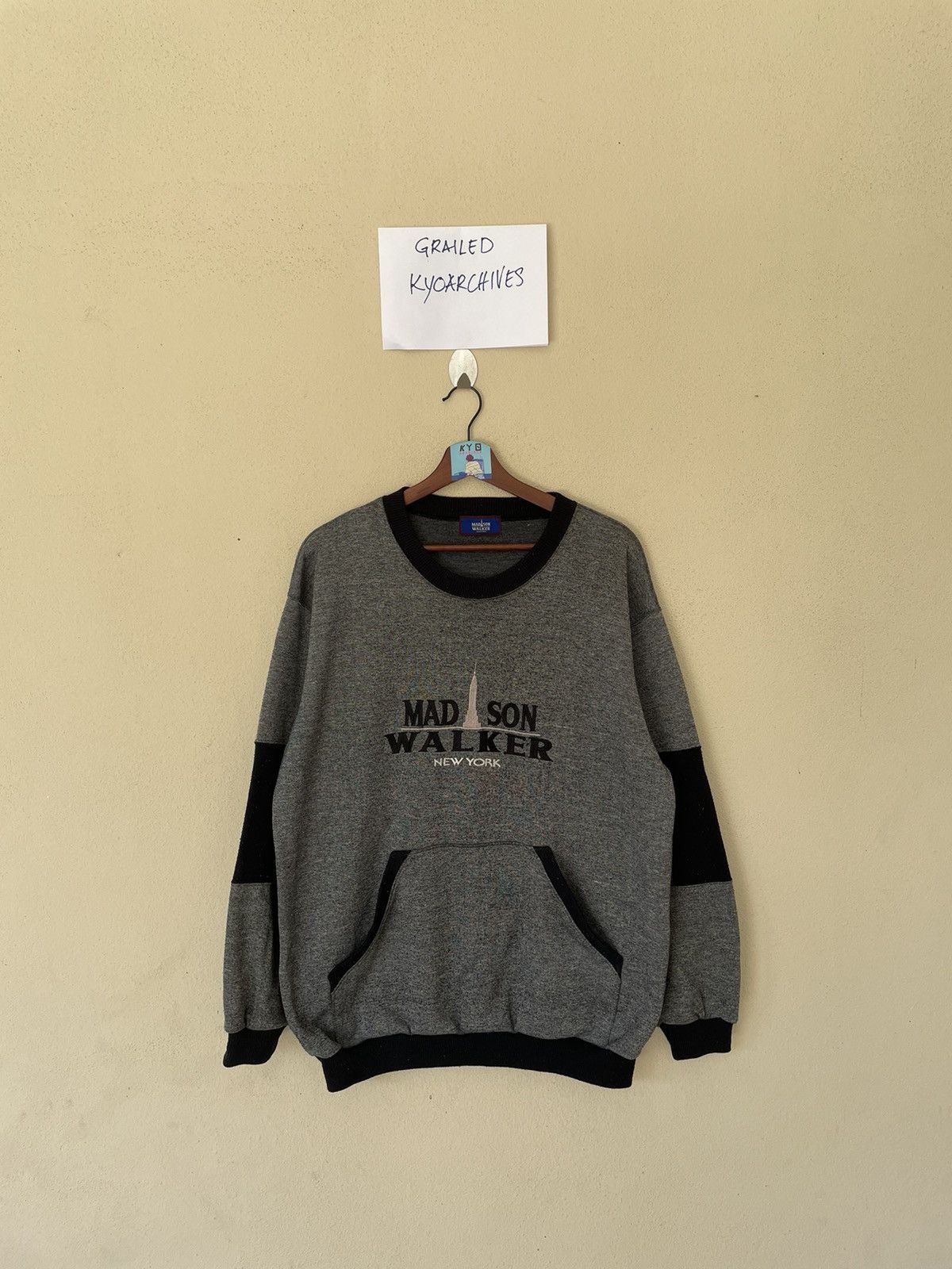 Japanese Brand × Vintage MADISON WALKER EMBROIDERED SWEATSHIRT Size US L / EU 52-54 / 3 - 1 Thumbnail