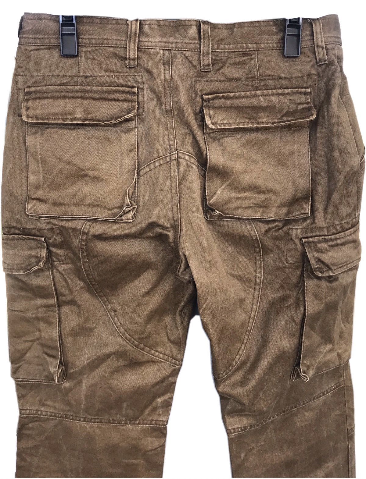 Designer Takeo Kikuchi Double Knee Cargo Street Pants Size US 32 / EU 48 - 6 Thumbnail