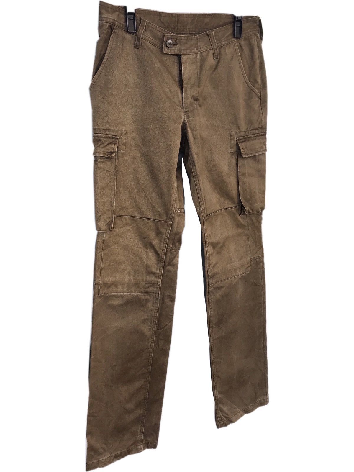 Designer Takeo Kikuchi Double Knee Cargo Street Pants Size US 32 / EU 48 - 2 Thumbnail