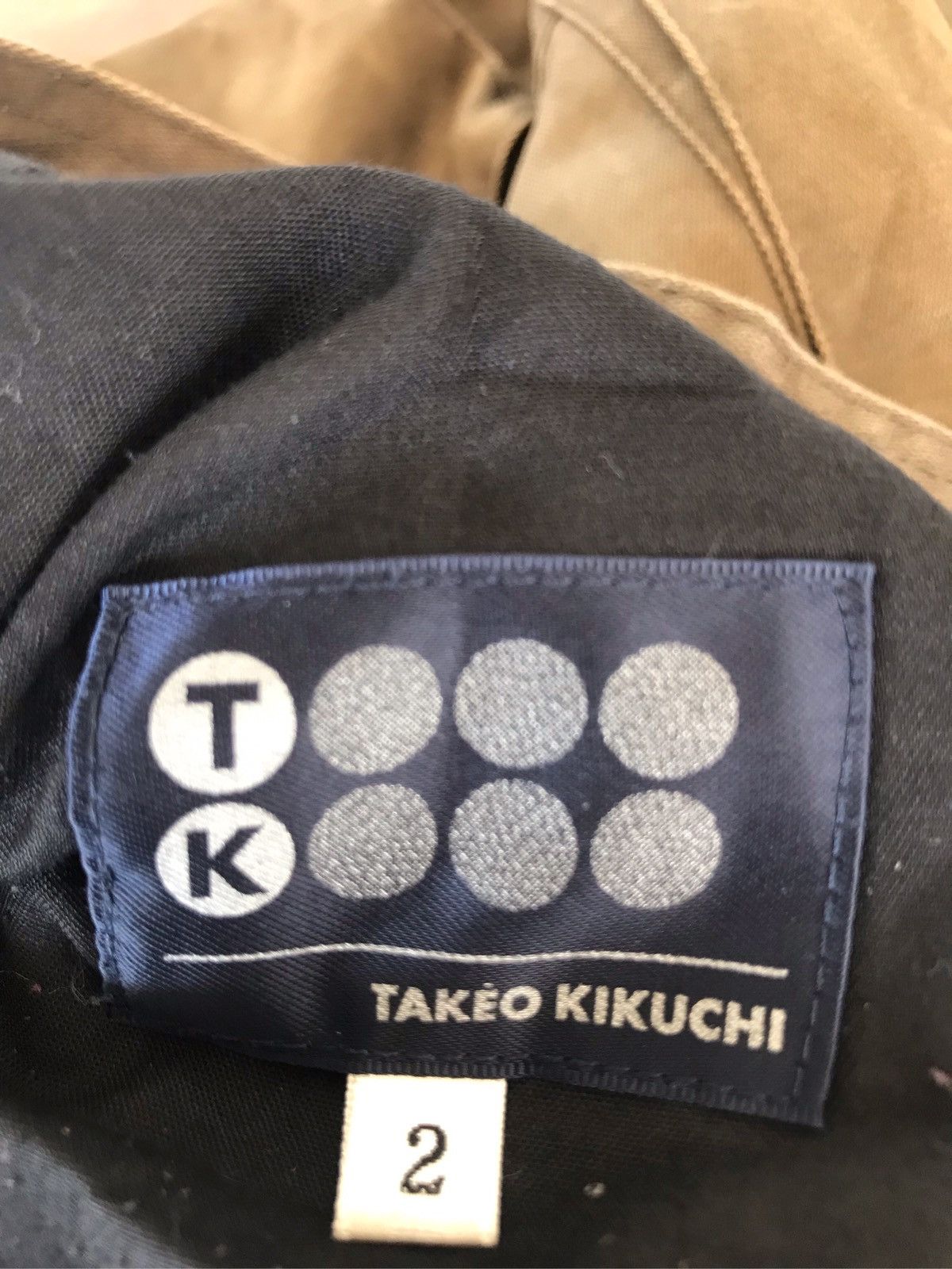 Designer Takeo Kikuchi Double Knee Cargo Street Pants Size US 32 / EU 48 - 7 Thumbnail