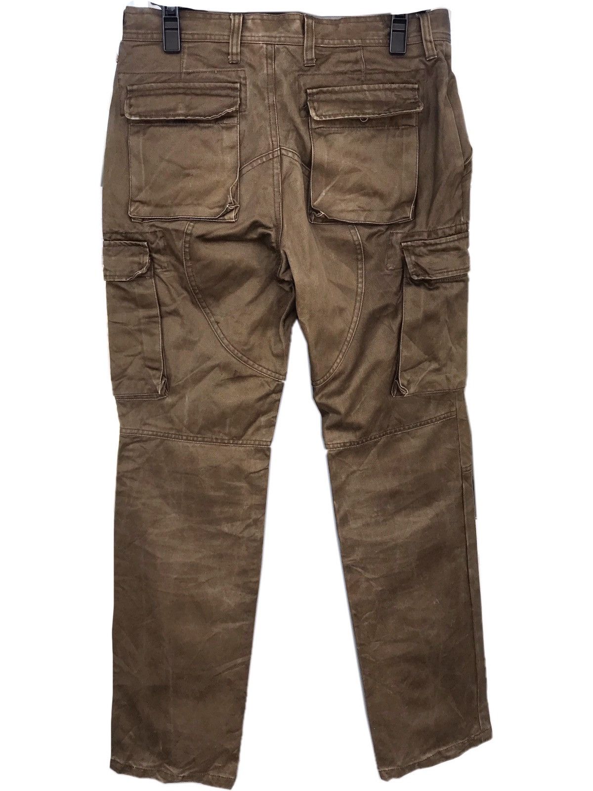 Designer Takeo Kikuchi Double Knee Cargo Street Pants Size US 32 / EU 48 - 4 Thumbnail