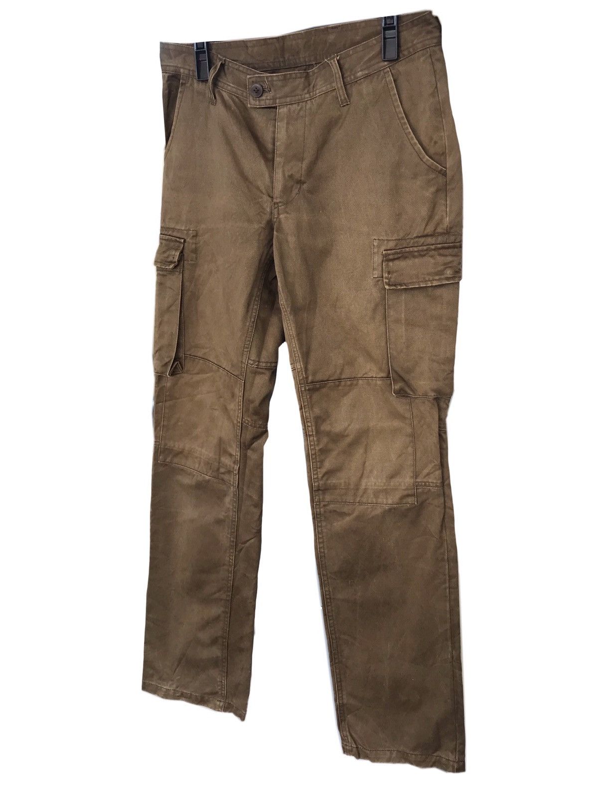 Designer Takeo Kikuchi Double Knee Cargo Street Pants Size US 32 / EU 48 - 3 Thumbnail