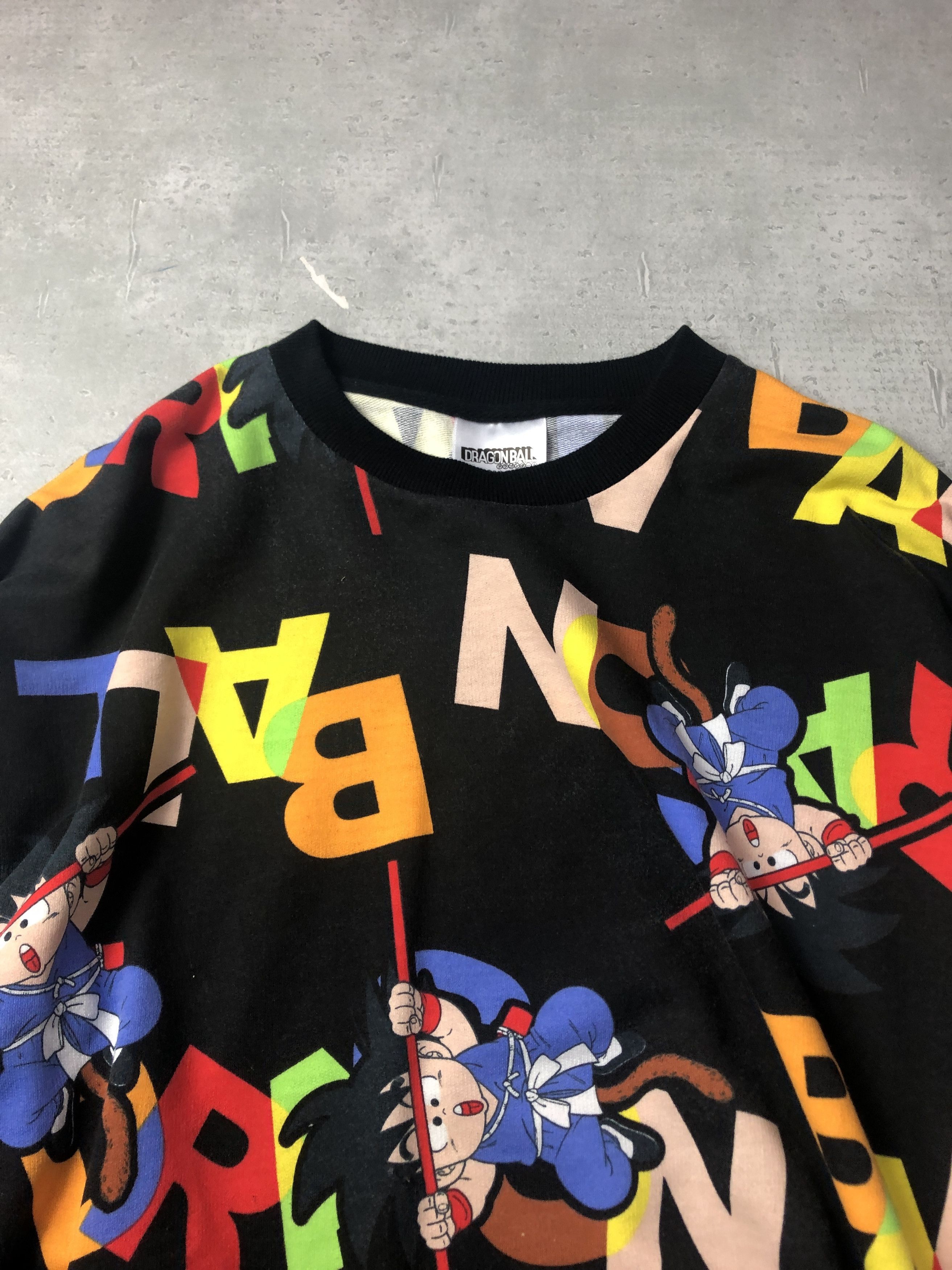 Anime × Vintage Dragon Ball graphic sweat shirt 29306 - 872 51 Size US L / EU 52-54 / 3 - 5 Thumbnail