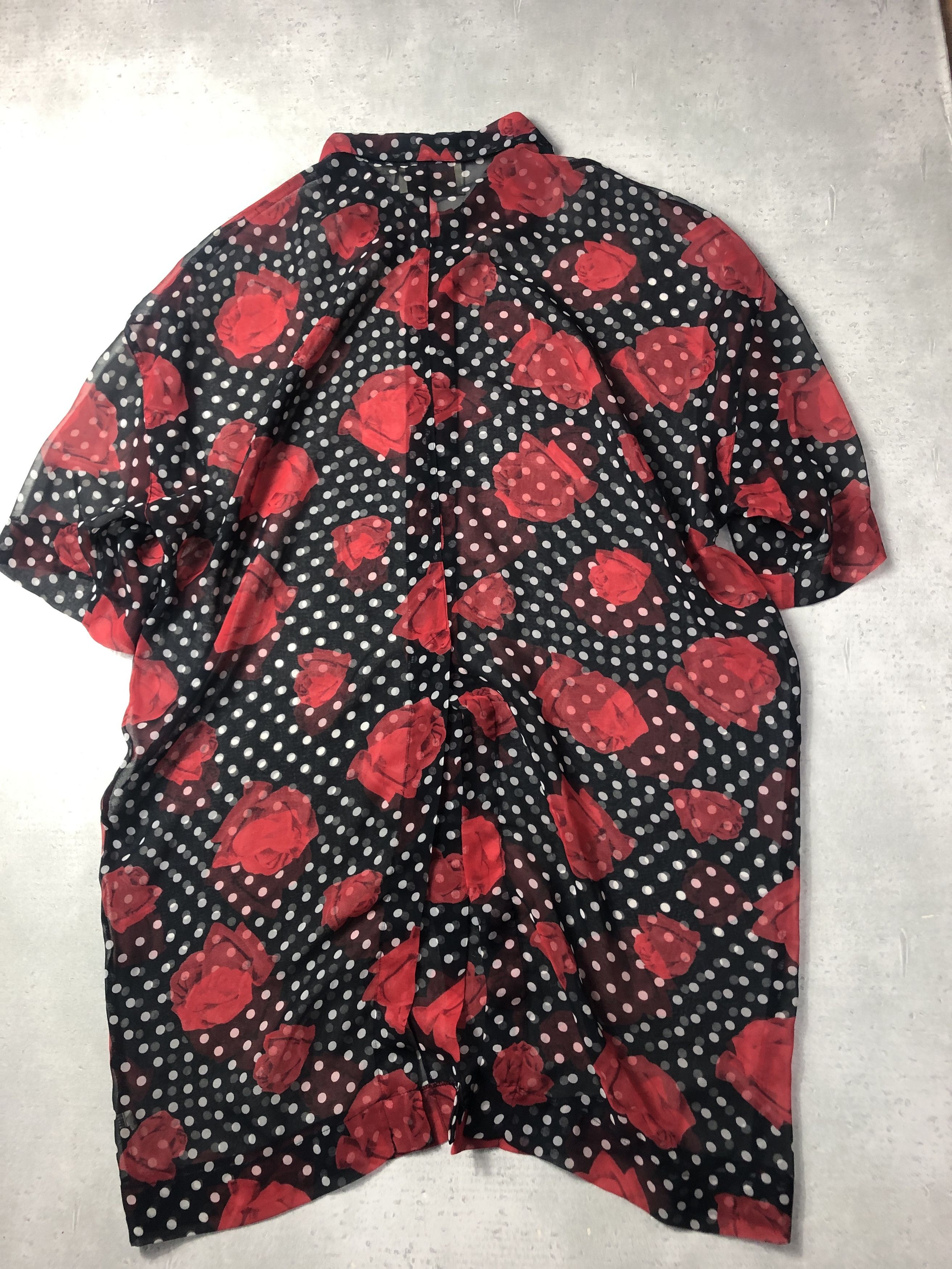 Vintage 90s thin flower graphic shirt 29303 - 872 67 Size US L / EU 52-54 / 3 - 2 Thumbnail