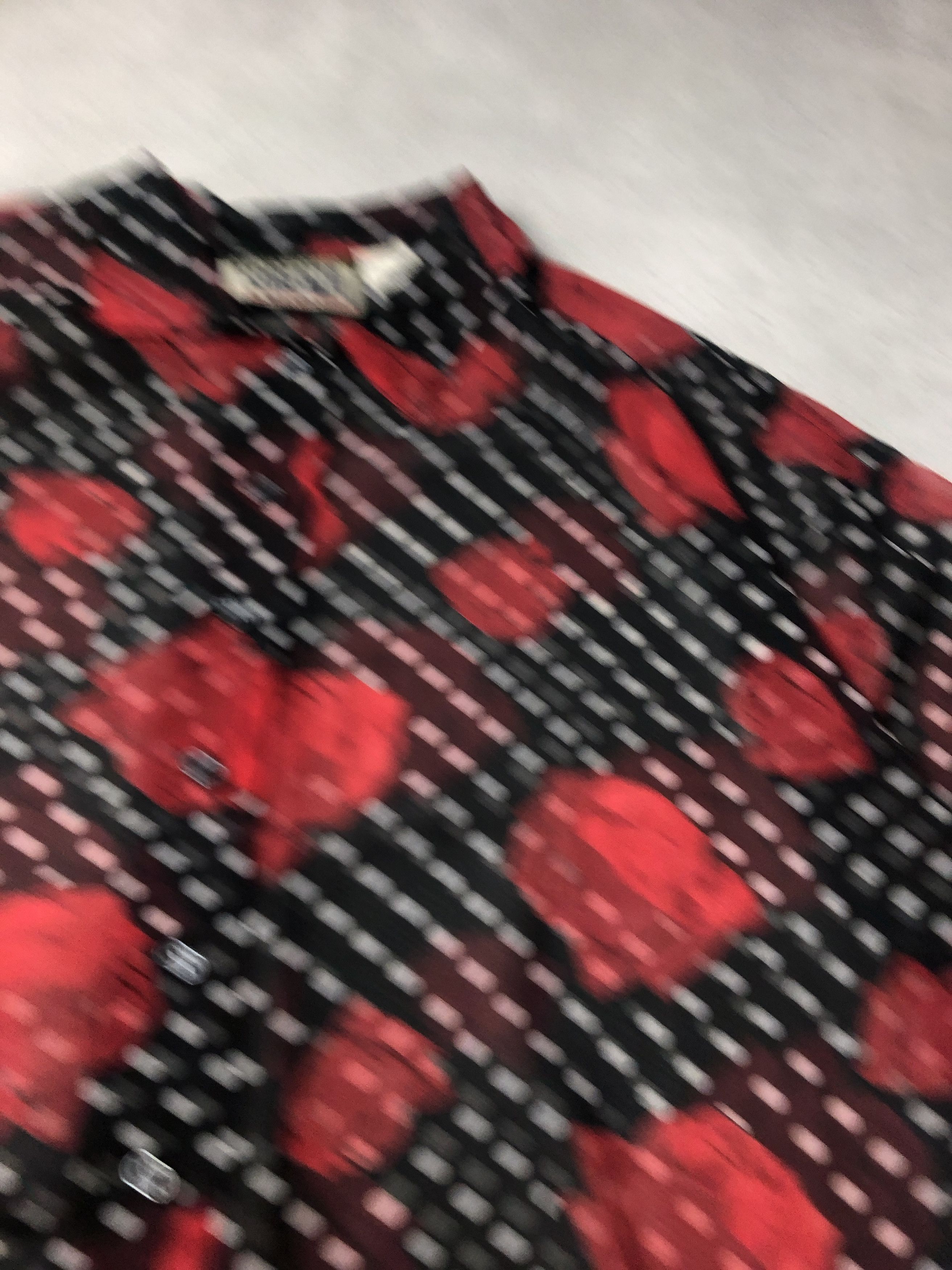 Vintage 90s thin flower graphic shirt 29303 - 872 67 Size US L / EU 52-54 / 3 - 3 Thumbnail
