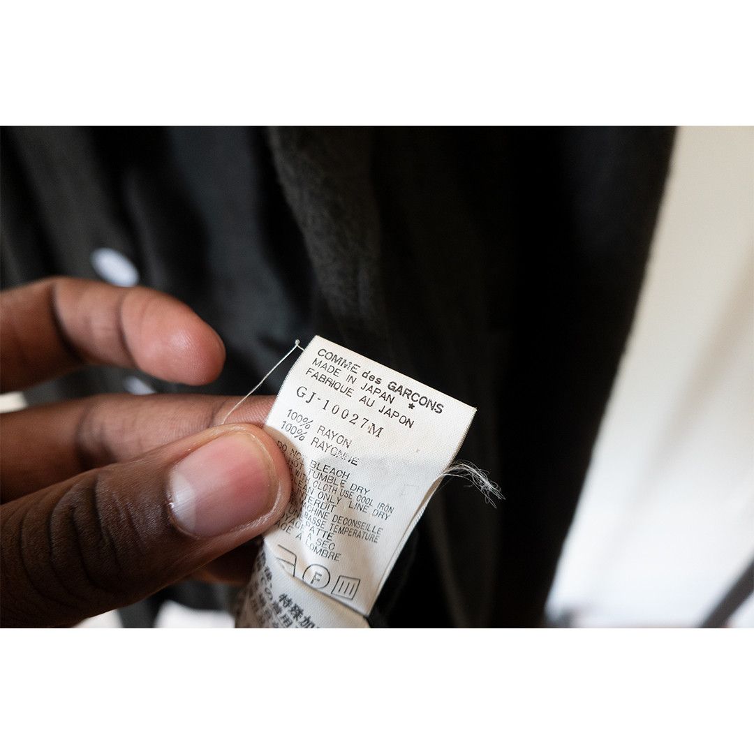 Comme des Garcons AD1994 Cropped Rayon Blend Jacket Size M / US 6-8 / IT 42-44 - 10 Thumbnail