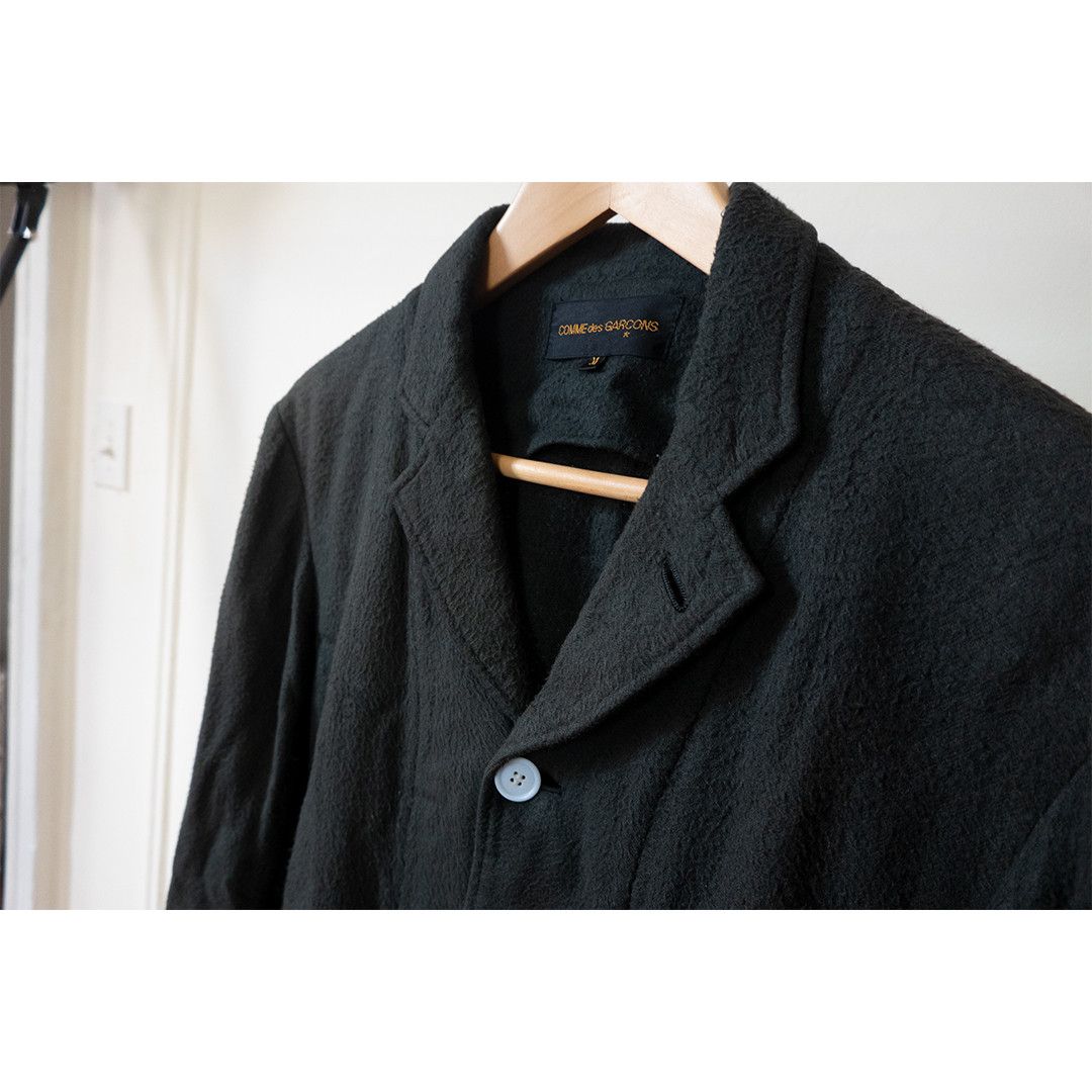 Comme des Garcons AD1994 Cropped Rayon Blend Jacket Size M / US 6-8 / IT 42-44 - 2 Thumbnail