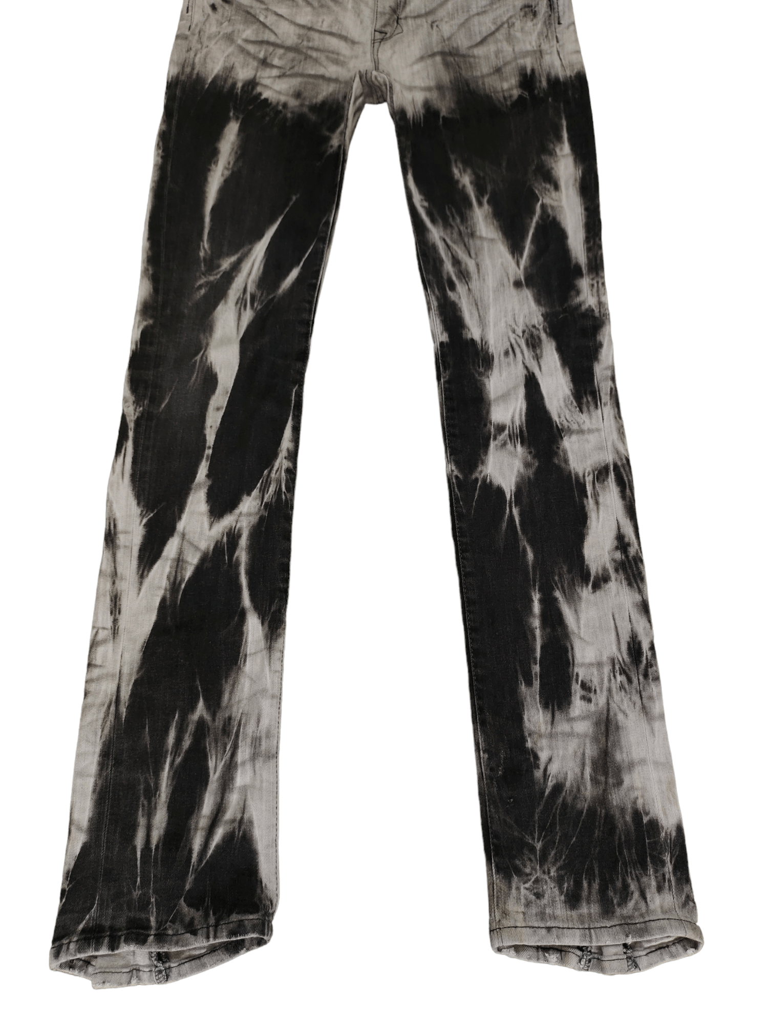 CIVARIZE Civarize Japan Acid Wash Charcoal Jeans Zipper Hem Slim Fit Size US 32 / EU 48 - 6 Thumbnail