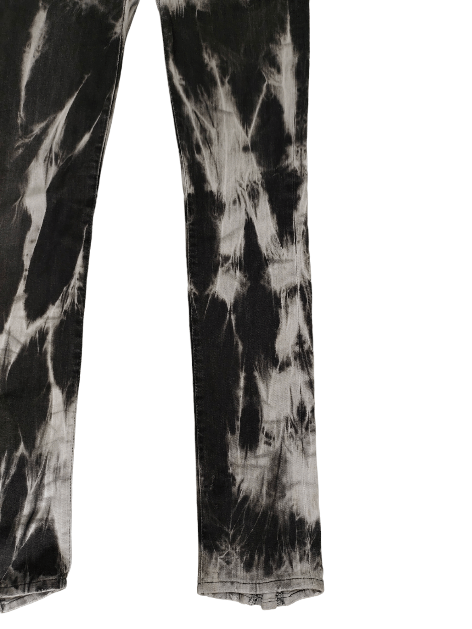 CIVARIZE Civarize Japan Acid Wash Charcoal Jeans Zipper Hem Slim Fit Size US 32 / EU 48 - 7 Thumbnail