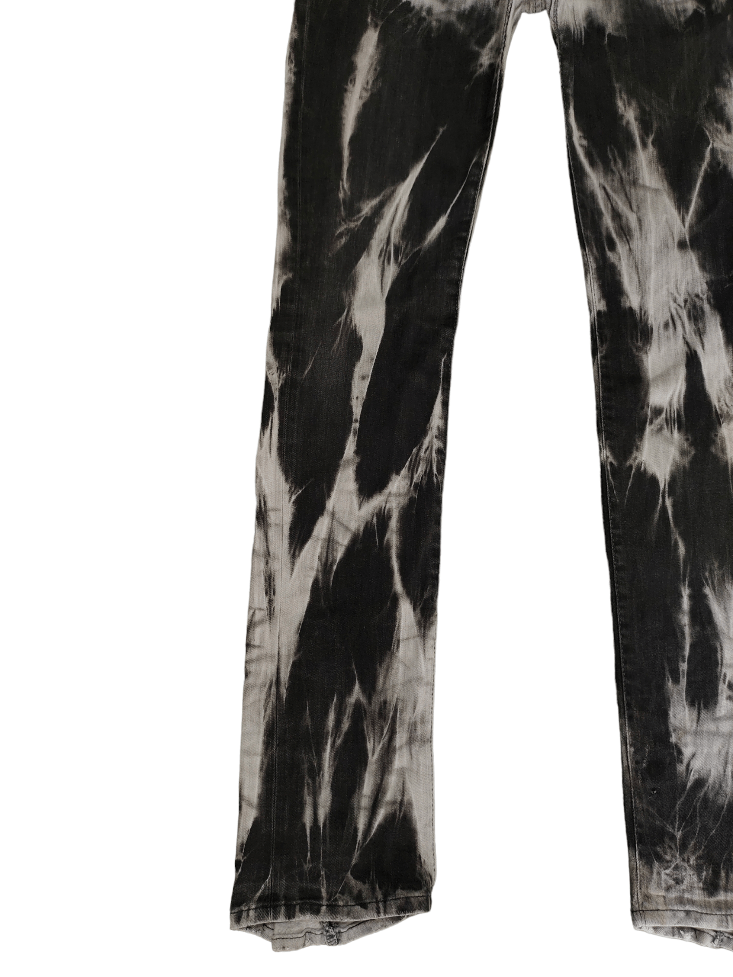 CIVARIZE Civarize Japan Acid Wash Charcoal Jeans Zipper Hem Slim Fit Size US 32 / EU 48 - 8 Thumbnail
