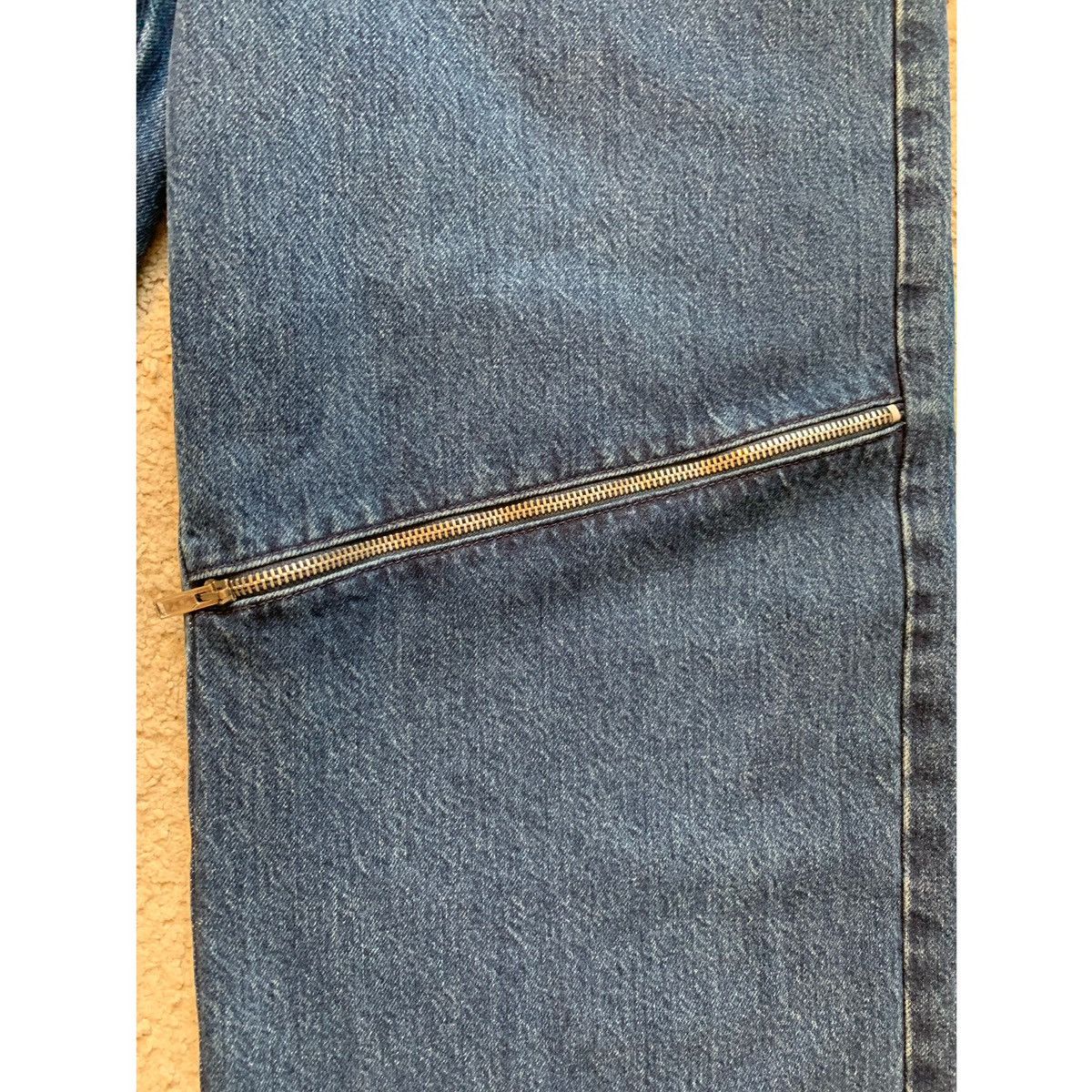 Helmut Lang HELMUT LANG ZIPPER WIDE JEANS Size US 32 / EU 48 - 5 Thumbnail
