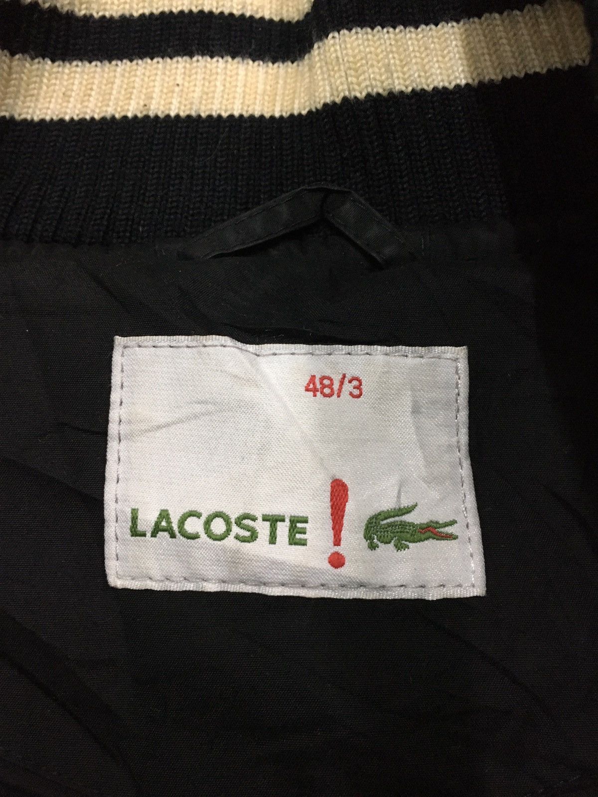 Lacoste × Vintage 🔥Fire🔥Lacoste Big Logo Jacket Size US M / EU 48-50 / 2 - 4 Thumbnail