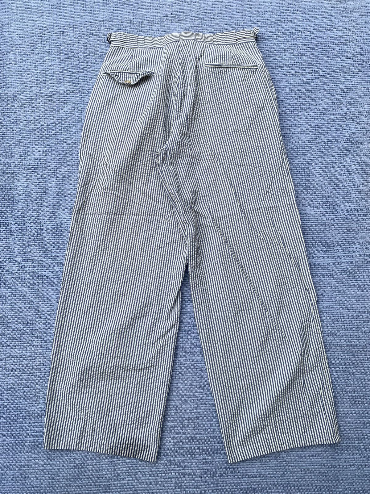 Polo Ralph Lauren vintage polo ralph lauren striped wide pants Size US 30 / EU 46 - 5 Thumbnail